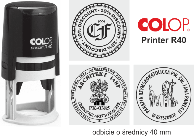 Pieczatka-Okragla-Colop-R40