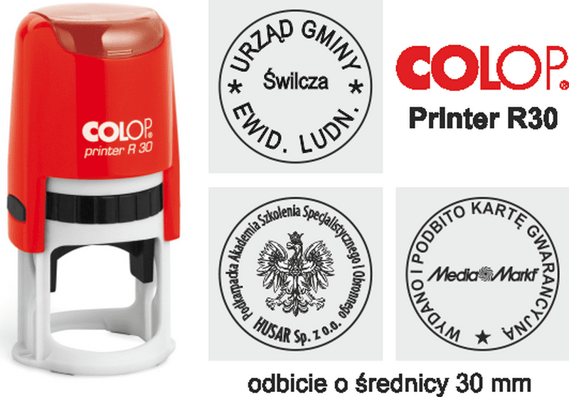 Pieczatka-Okragla-Colop-R30